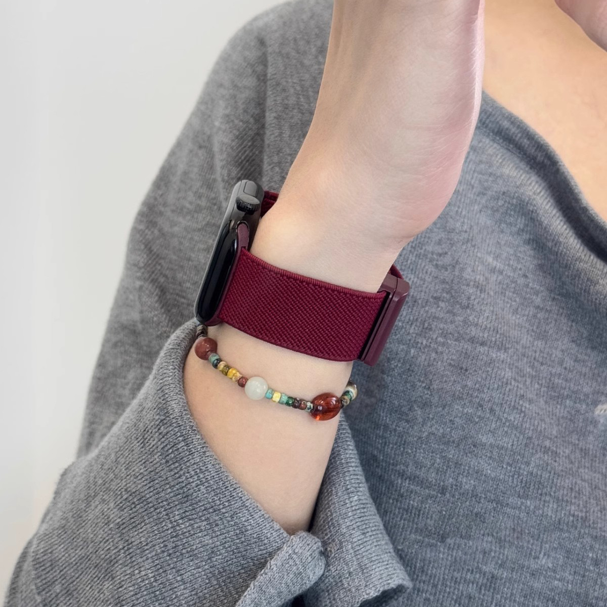 适用iwatch10表带柔软亲肤纯色