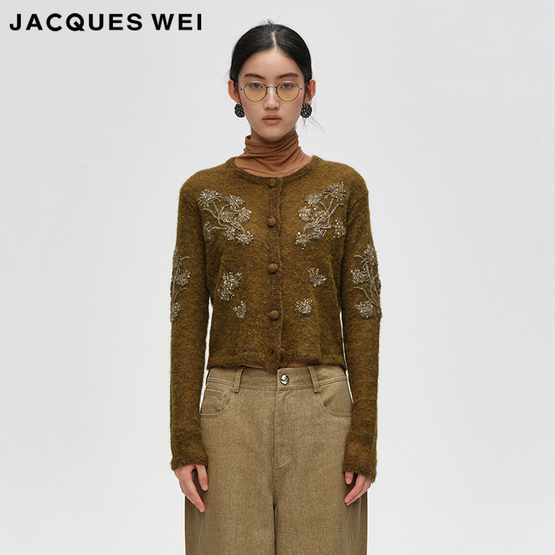 官方店羊毛针织衫JACQUESWEI