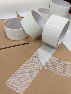 厂家直销防伪胶带VOIDOPEN防拆防盗保密揭开留字定做胶带