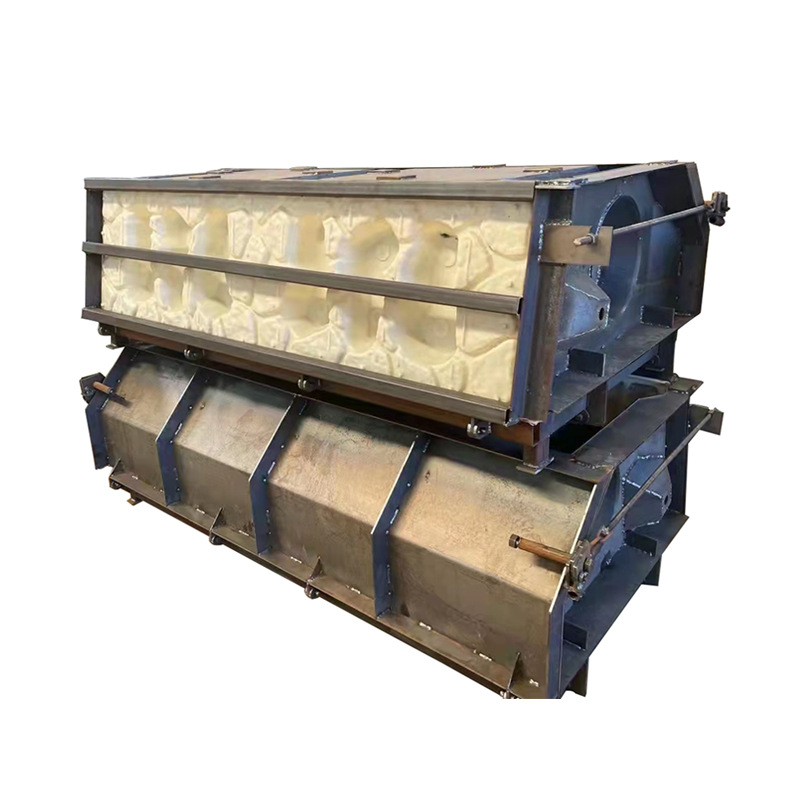 预制混凝土阶梯护坡模具 箱式挡土墙景观框格模板 生态砌块钢模i.