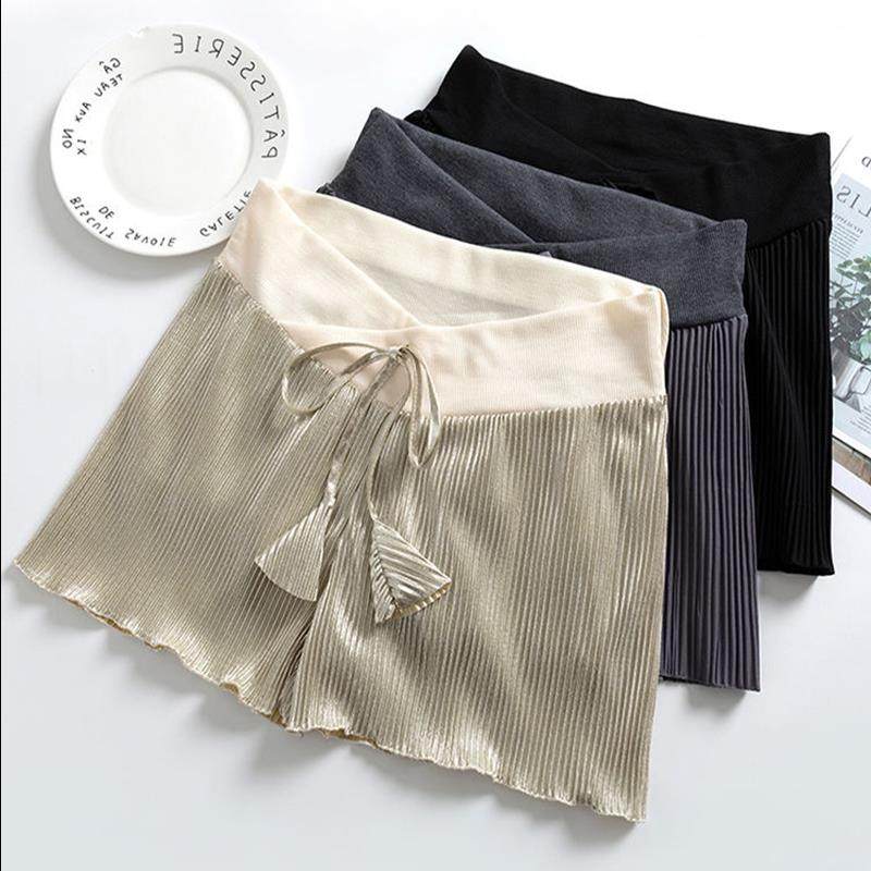 孕妇短裤夏季时尚潮妈低腰外穿休闲打底裤春秋款薄款宽松裤子夏装