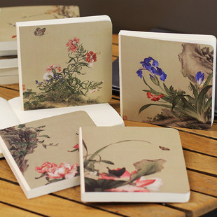 旅行盖章收集本印章博物馆集章册记录北京旅游纪念本子打卡手帐方方邮戳敲北京的景点参观本故宫日记空白