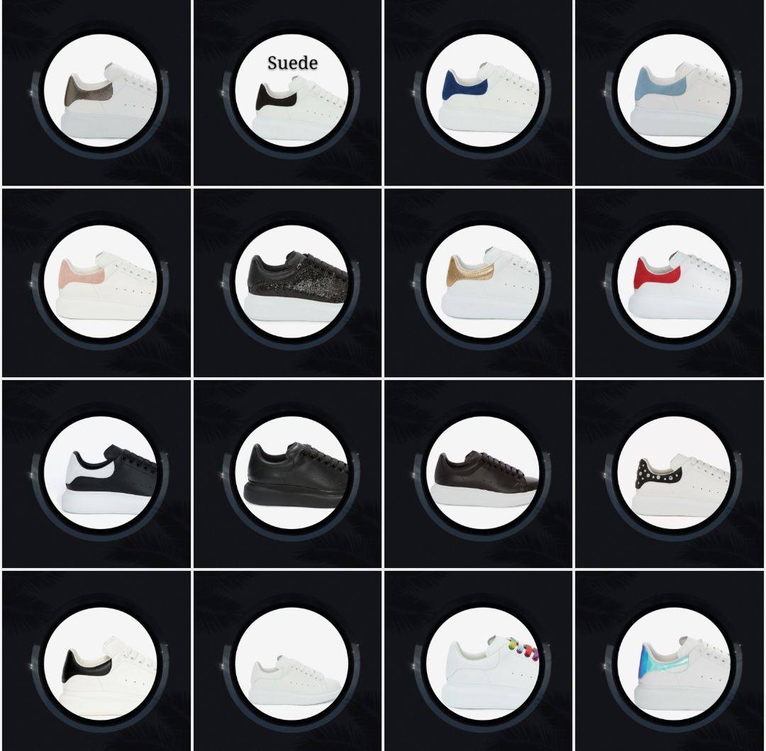 thumbnail for fashion versatile leather white shoes LINK-