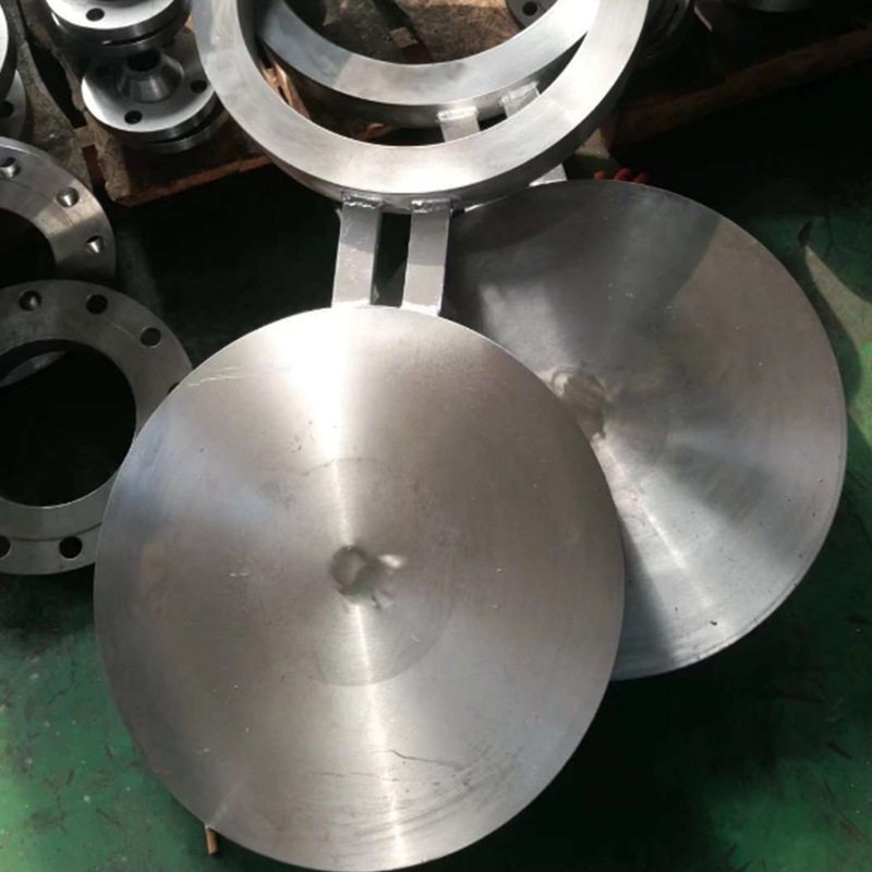 碳钢八字盲板不锈钢插入式凹凸面多规格非标盲板碳钢8字盲板