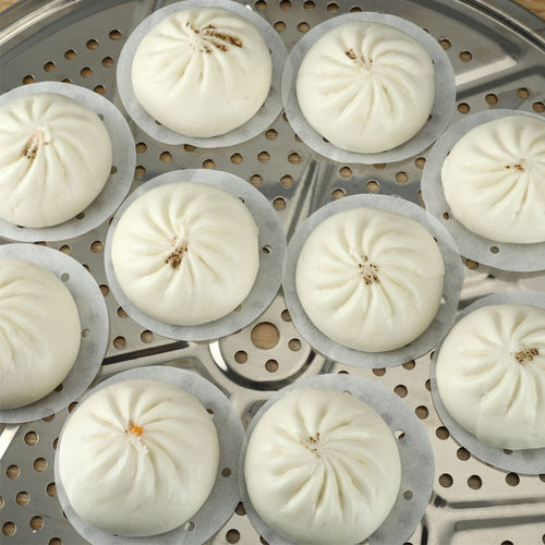 蒸笼纸一次性防小笼包子垫纸不粘做馍馒头食品级专用家蒸锅垫子布 - 封面