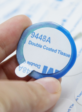 火漆蜡标贴3M双面胶带小耳朵强粘性耐高温9448A进口双面胶