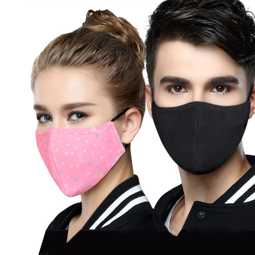 Reusable 3D Fashion Cloth KN95 face mask filter smog pm2.5