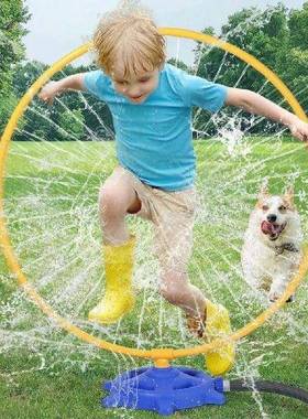 Kids Rotating Sprinkler 360 Degree Rotary for Summer0