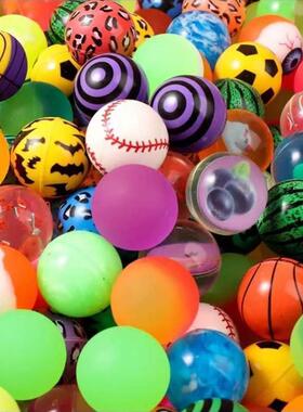 100pcs  bouncy ball A childs favorite toy  elastic ball新款