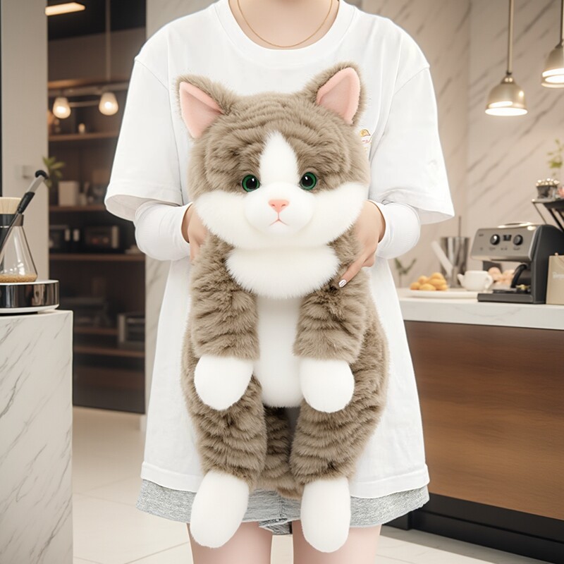 猫咪毛绒玩具公仔玩偶睡觉布娃娃