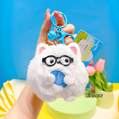 小鲨鱼耶耶小狗磁吸一对情侣挂件