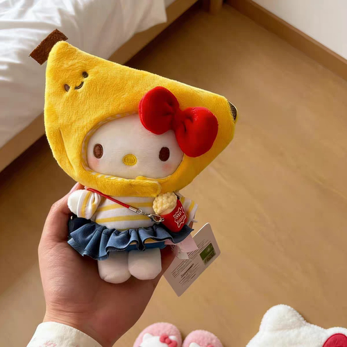 香蕉公仔hellokitty小猫背包挂件