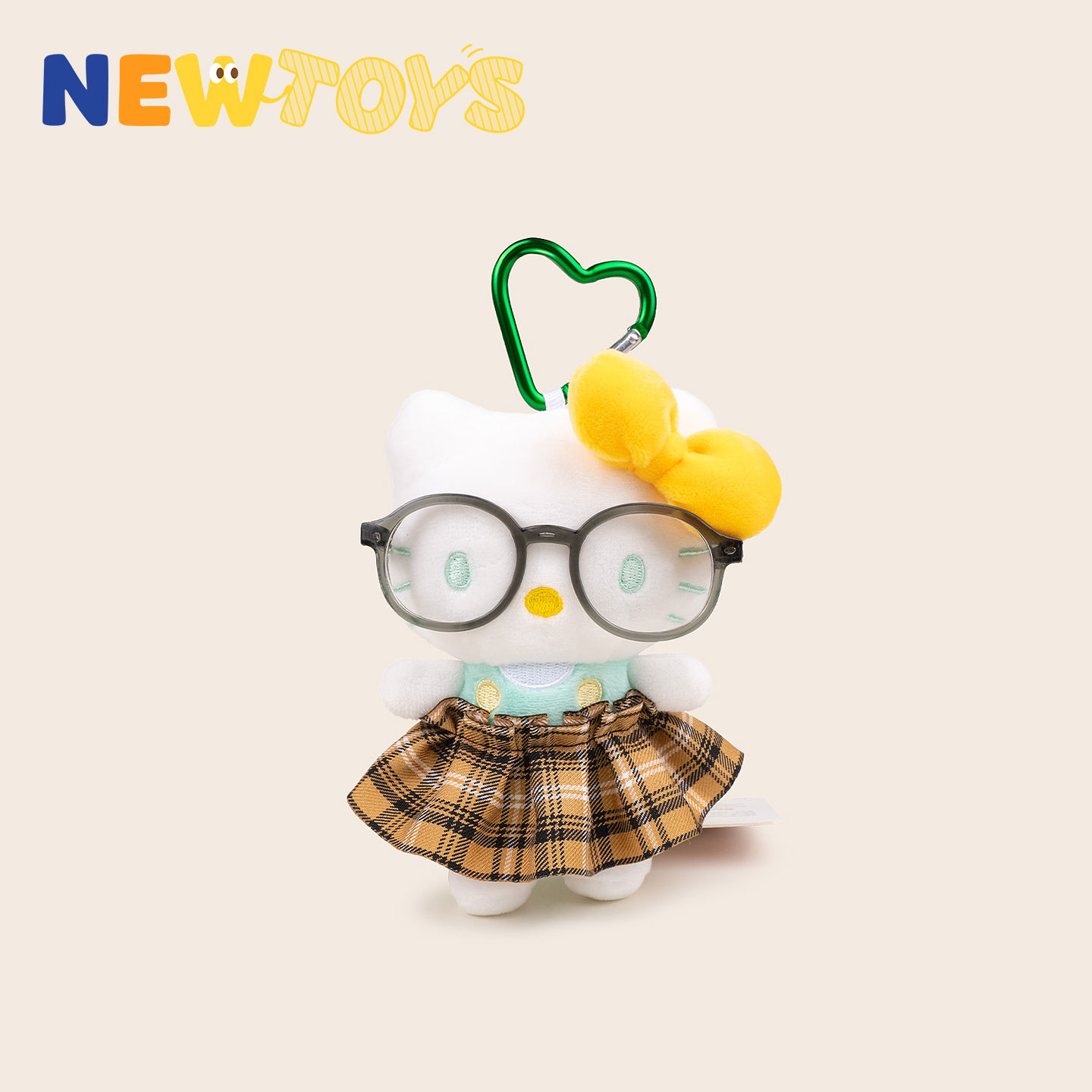 NewToys 正版联名hellokitty包包挂件书包背包挂饰小玩偶kt高级感