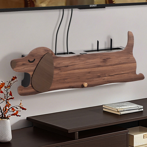 免打孔wifi路由器收纳盒