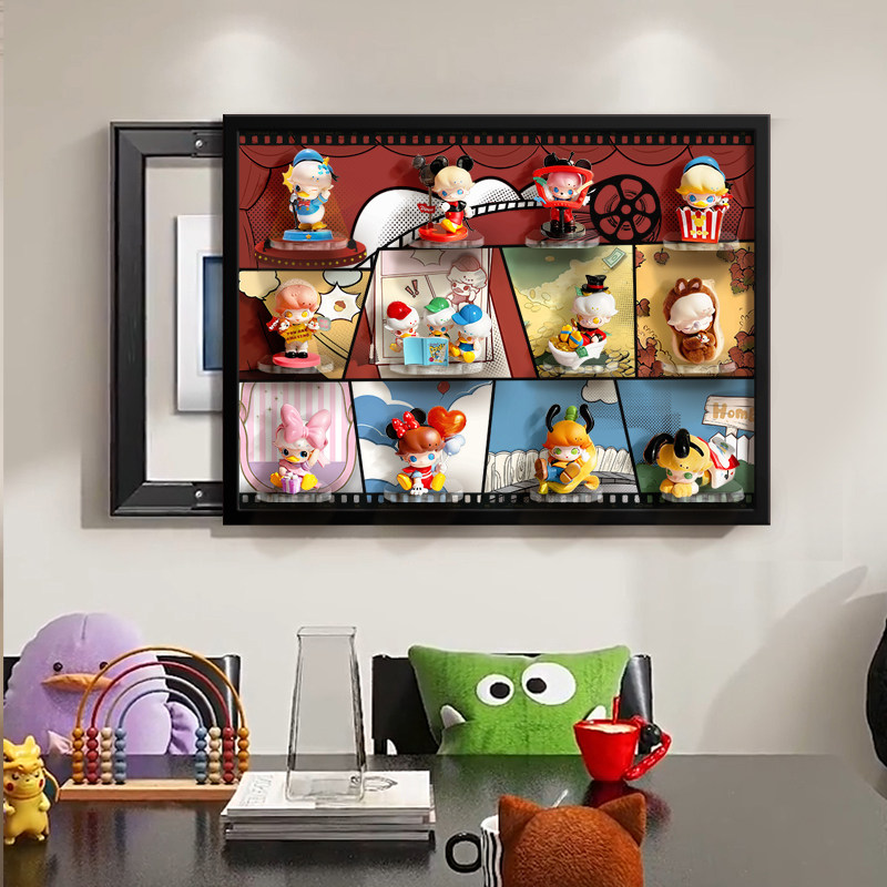 可收纳盲盒电表箱装饰画