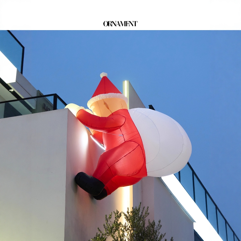 圣诞节圣诞老人装饰品场景布置