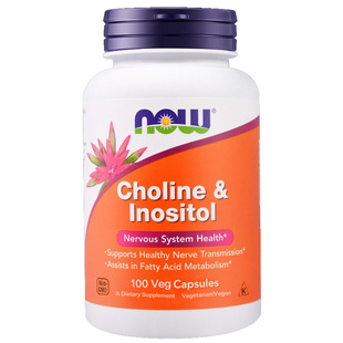 Now诺奥美国进口胆碱肌醇胶囊转氨酶成人呵护