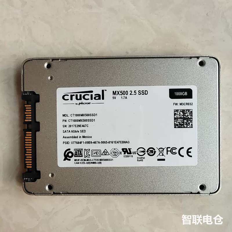 议~价CRUCIAL英睿达 MX500 2.5 SSD 1000G有维修，翻新