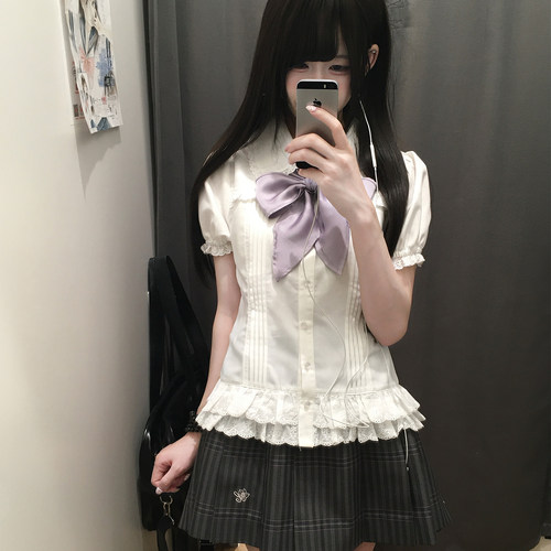 墨秋桃乐丝JK制服衬衫