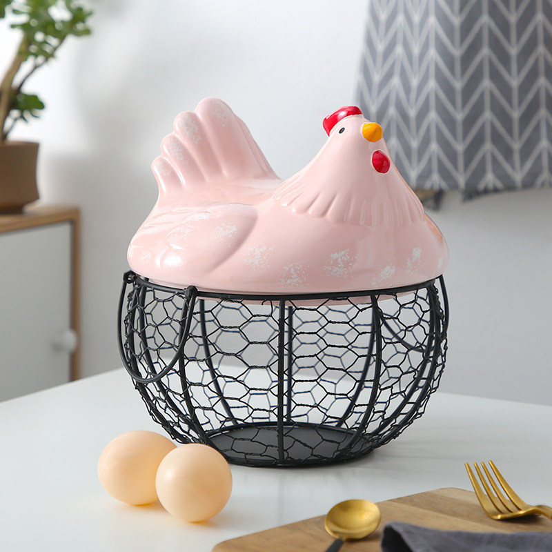 Basket Storage basket kitchen Supplies Egg Basket Frames Handle fruit originality Hen Storage Basket Homein the Tableware , Tableware , Fruit bowl/Fruit plate/Hamper  category - from Buy2taobao.com to provide professional Taobao agent buy service
