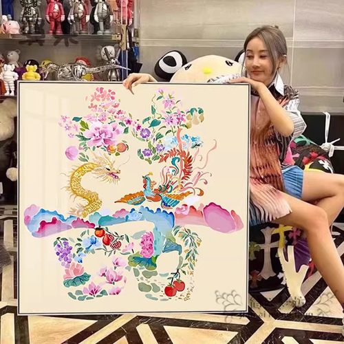 2025新款十字绣套件高级感龙凤双喜手工diy自制刺绣钻石画送朋友