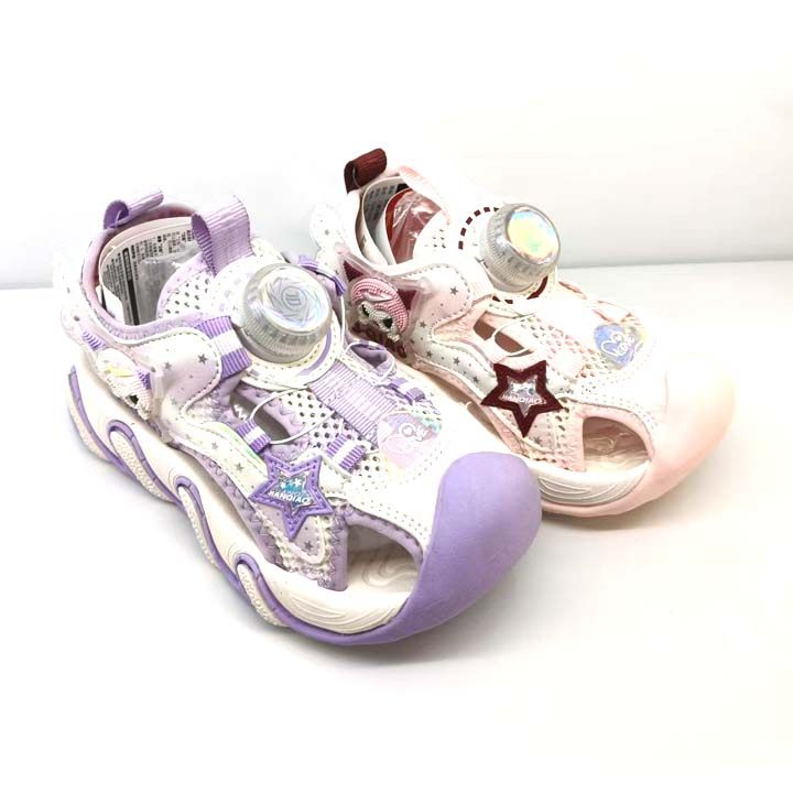 剑桥女童凉鞋2025夏季新款童鞋儿童运动镂空公主鞋女孩软底沙滩鞋