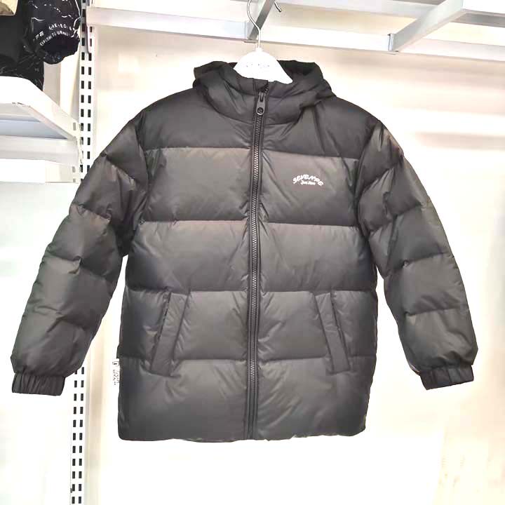 七波辉男童轻薄短款白鸭绒羽绒服