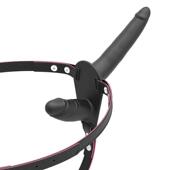 Lesbian Strapon Penis Double Toys Dildo Sex Woman Adult For