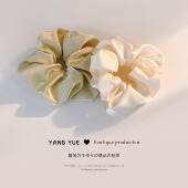 气质缎面大肠发圈女高级感春夏发绳橡皮筋扎头发头绳头花头饰皮套