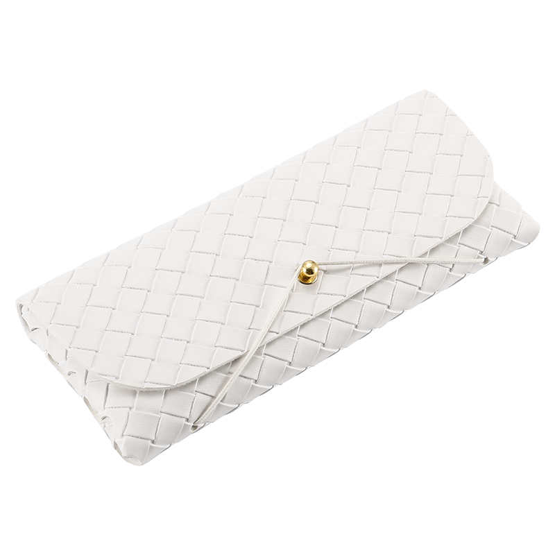 皮质眼镜盒便携收纳盒高级感眼镜袋墨镜包眼睛盒女式太阳镜盒男生