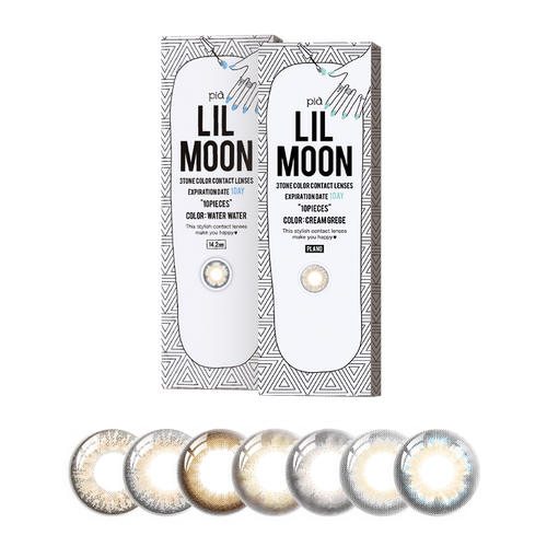 【限时优惠】LILMOON经典日抛美瞳10片彩色隐形眼镜[部分临期]