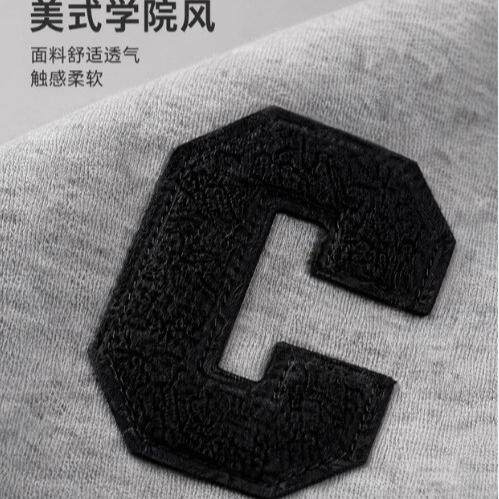 男童夏季套装 翻领字母衬衫短袖+短裤两件套 潮款运动童装