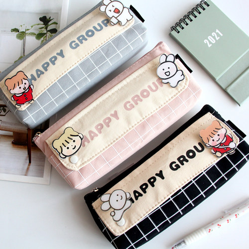 胸针ins日系高中生文具盒