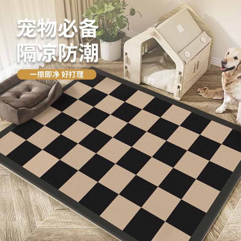 宠物专用防水防尿围栏地垫pvc养猫养狗免洗可擦垫子防滑隔凉地毯,居家布艺,家用脚垫,淘宝优惠券,粉丝福利购,淘宝优惠卷