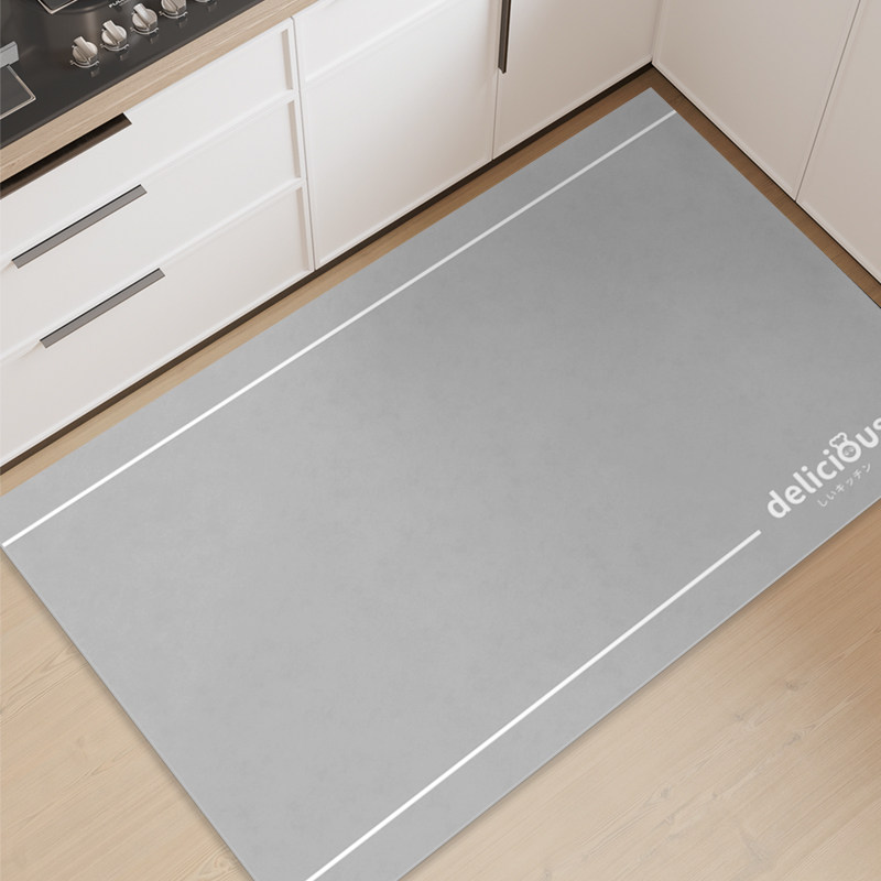 厨房脚垫防滑防水防油免清洗pvc厨房专用免洗沥水垫厨房地垫铺满