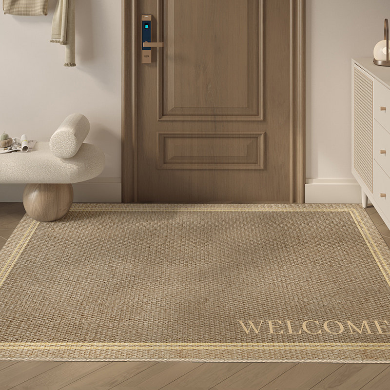 地垫入户门2025新款进门口家用防滑耐脏地毯玄关免洗脚垫子高级感,居家布艺,入户地垫,淘宝优惠券,粉丝福利购,淘宝优惠卷