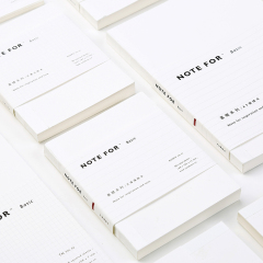 NOTE FOR 手帐本内芯A5笔记本子A6方格空白本简约文艺精致清新大学生日记本便携本子手账本替芯内页