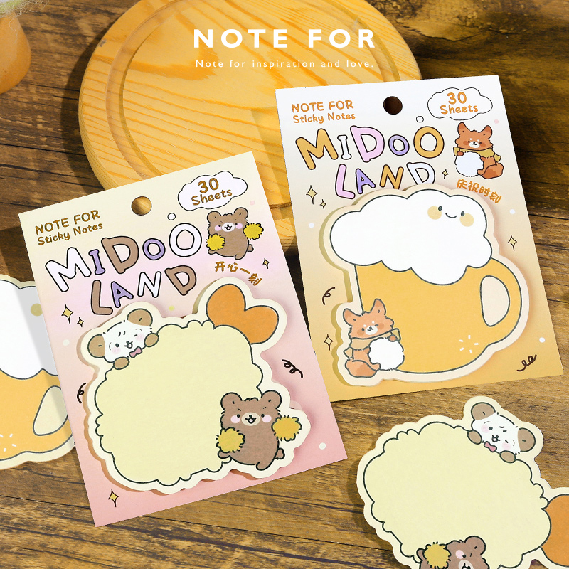 手绘可爱便利贴NOTEFORNOTEFOR
