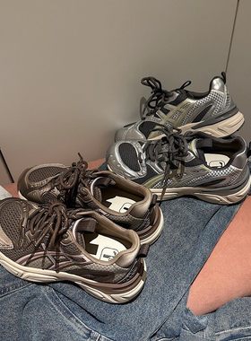 【花花推荐】休闲鞋2025秋季新款潮鞋时尚百搭老爹鞋MTX57733-X