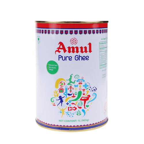 印度原装进口食品 AMUL PURE GHEE 醇油酥油1000ml