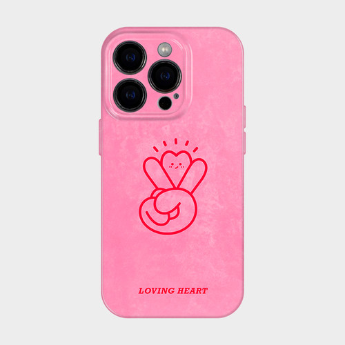 iphone17pro可爱趣味爱心手机壳