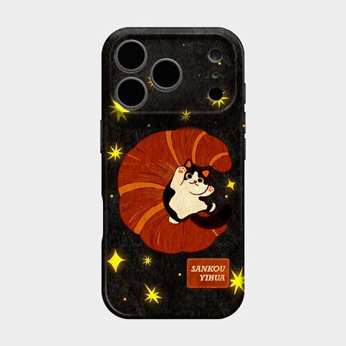 今夕月亮 适用iPhone17苹果16promax手机保护外壳全包15可爱搞怪趣味14有趣的创意ins艺术设计13小众不会撞壳