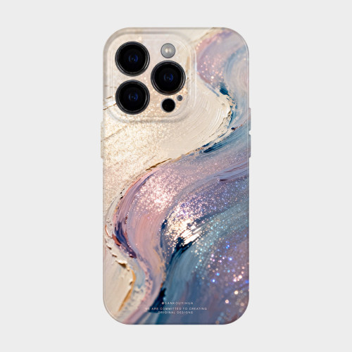 一抹色彩 适用iPhone17系列新品苹果18promax手机壳16保护套15独特巨好看14精致绝美13小众不会撞壳轻奢艺术