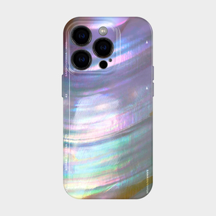 适用iphone16promax苹果15plus手机保护壳新款 炫彩贝 14高级感轻奢ins风13小众不会撞壳12华为pura70全包外壳