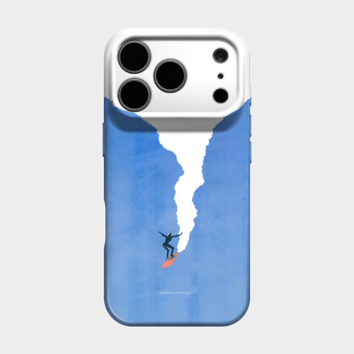 抓住这道浪 适用iPhone17苹果16promax创意手机壳保护外壳15高级感艺术14小众设计感13华为pura70pro不会撞壳图片