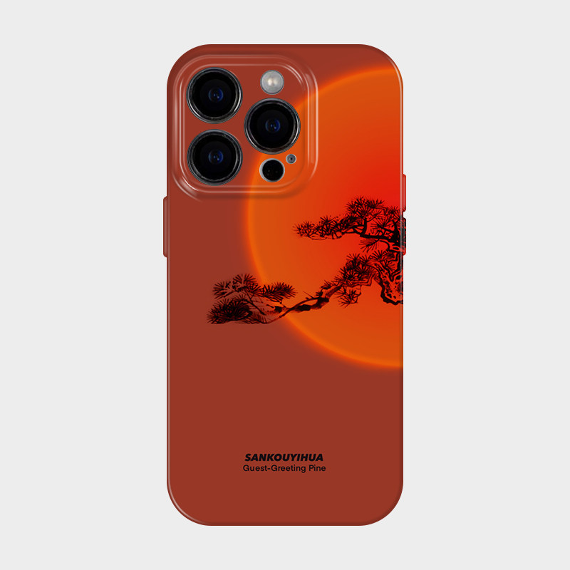 松下斜阳 iPhone15promax新款手机壳13全包防摔12简约创意11艺术感14苹果15pro+高级感小众华为p40适用p60pro怎么样,好用不?