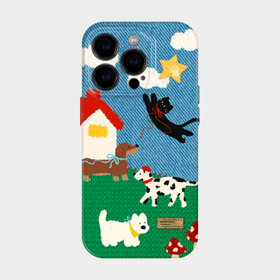 乐园 适用iPhone17苹果16promax手机壳新款外壳15可爱超萌趣味14艺术感设计13韩系ins风少女心款小众不会撞壳