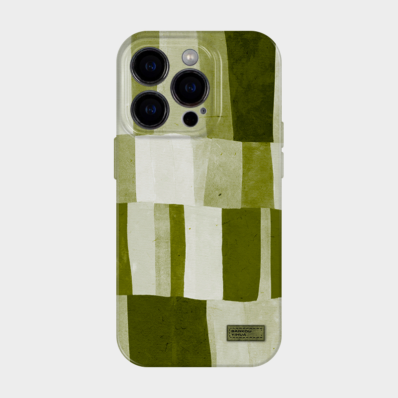静谧绿 适用华为iPhone苹果16promax手机壳新款外壳15独特超好看的14高级感艺术13轻奢ins风12小众设计mate70