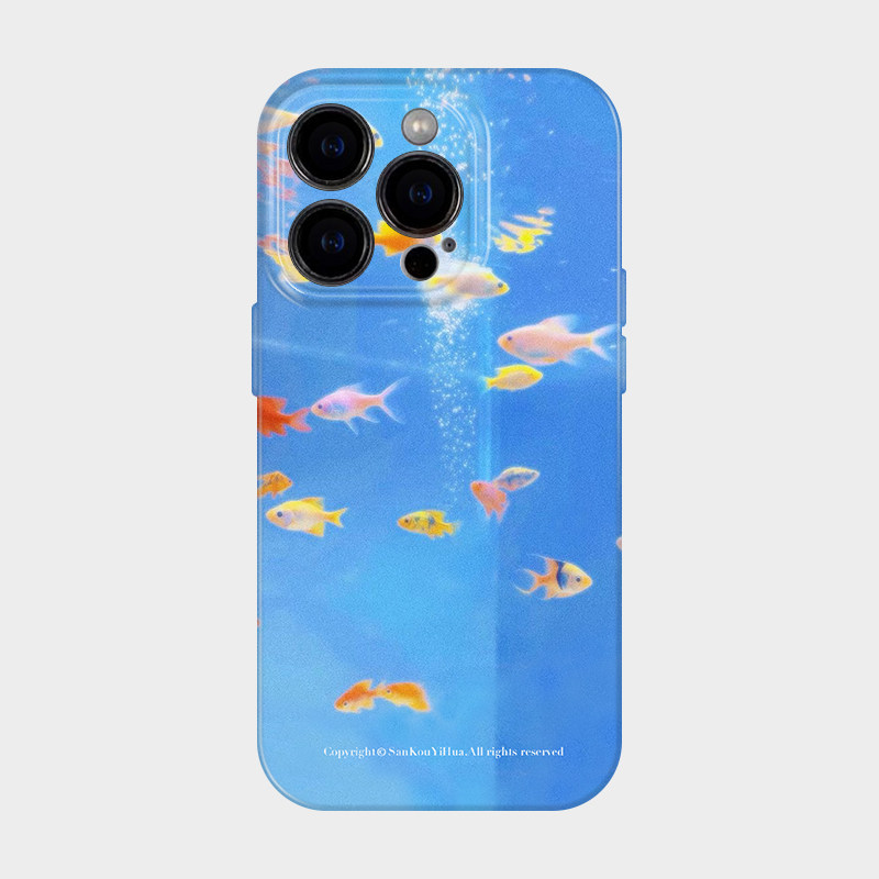 金鱼梦境 适用iPhone17苹果16promax手机壳保护外壳