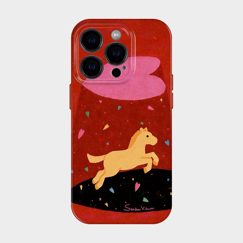 爱与马儿 适用iPhone苹果17promax2026新品手机壳保护套外壳16马年限定15红色新年喜庆14情侣款超火巨好看13,3C数码配件,手机保护套/壳,淘宝优惠券,粉丝福利购,淘宝优惠卷